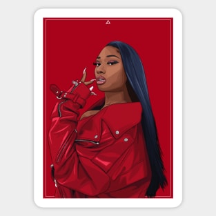 Megan Thee Stallion Sticker